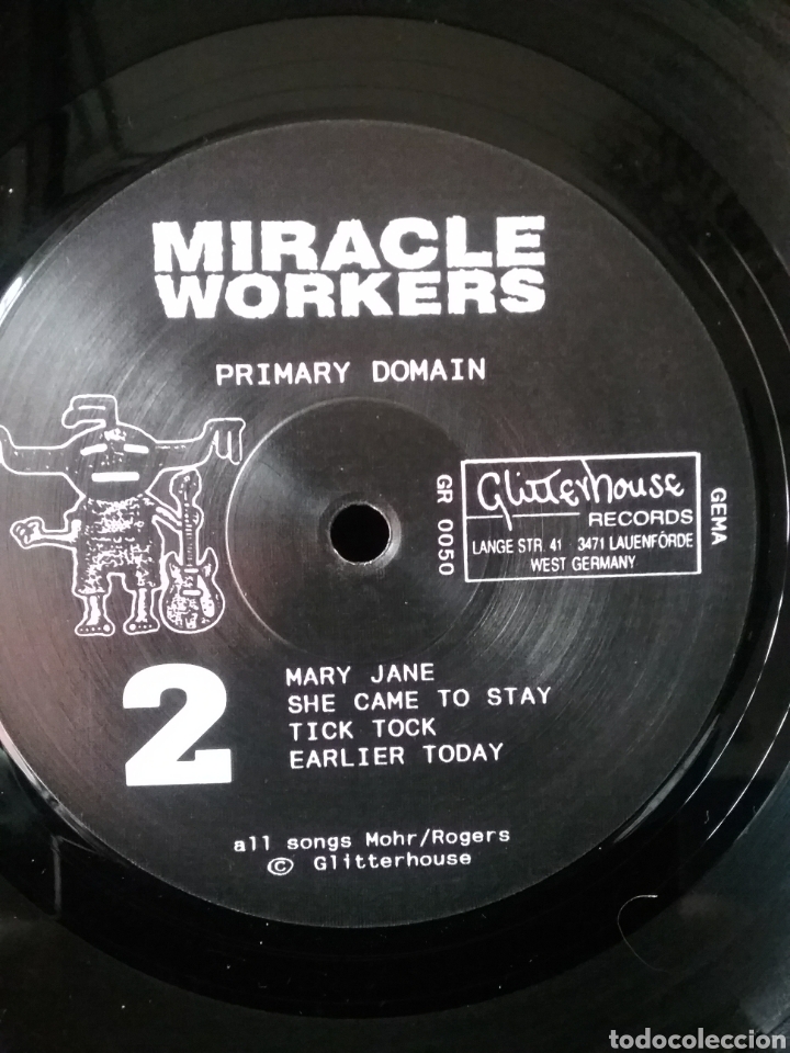 Discos de vinilo: MIRACLE WORKERS 1988-89 Glitterhouse Records - Foto 6