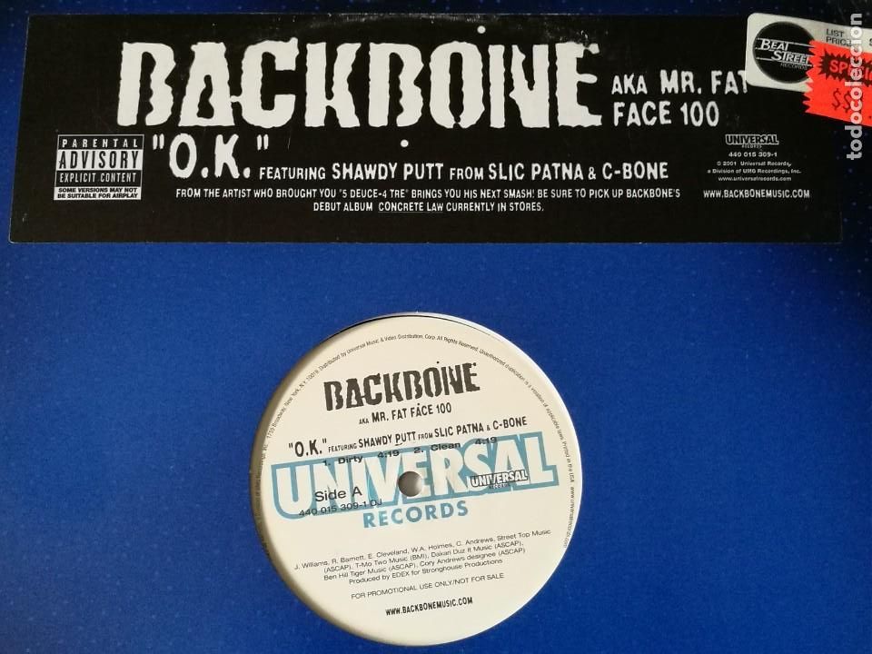 Discos de vinilo: Backbone - O.K. - 2001 - Foto 1