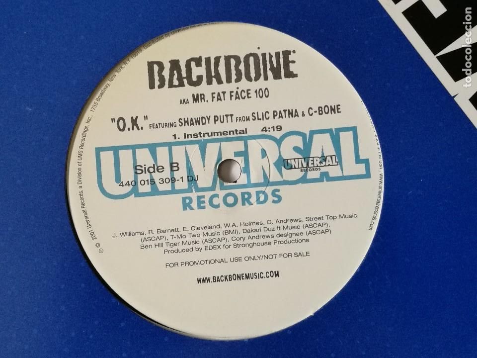 Discos de vinilo: Backbone - O.K. - 2001 - Foto 2