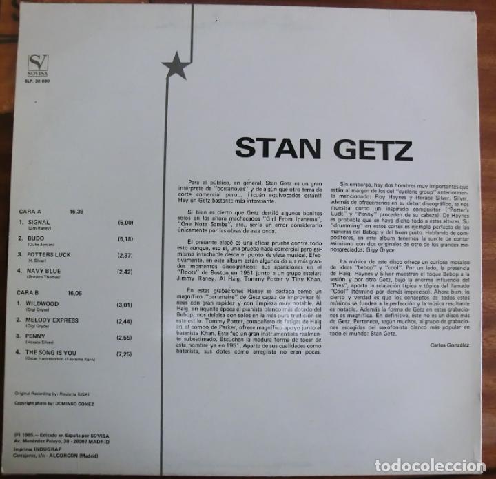 Discos de vinilo: Stan Getz - Estrelas del Jazz (1) - Foto 2
