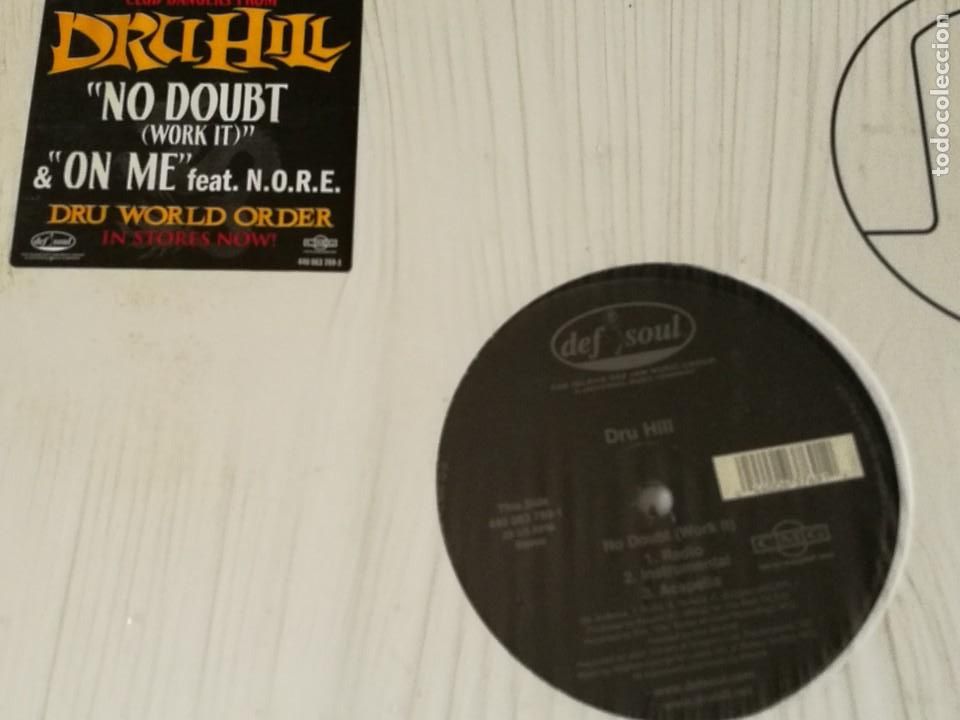 Discos de vinilo: Dru Hill - No Doubt (Work It) / On Me - 2002 - Foto 1