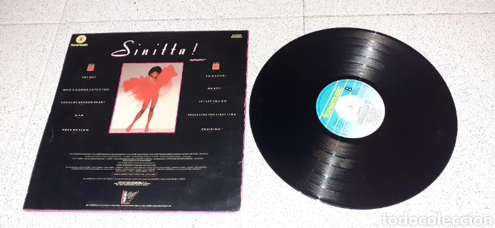 Discos de vinilo: SINITTA - SINITTA - SPAIN - FONOMUSIC - L - - Foto 2