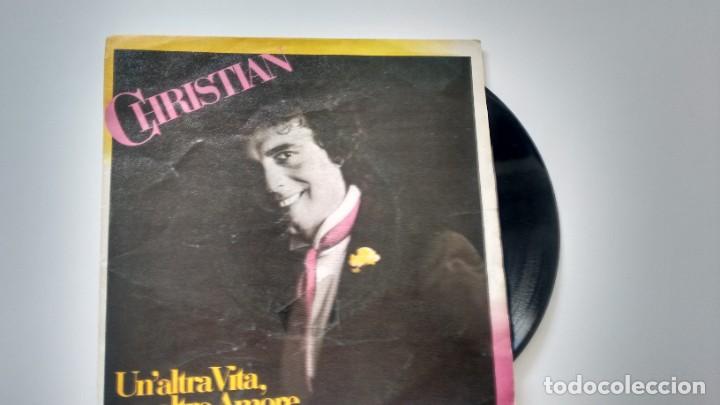 Discos de vinilo: SINGLE (VINILO) DE CHRISTIAN A&Ntilde;OS 80 - Foto 1