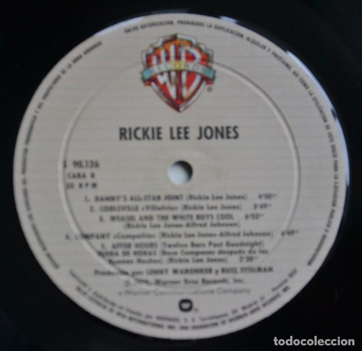 Discos de vinilo: Rickie Lee Jones LP 1979 - Foto 3