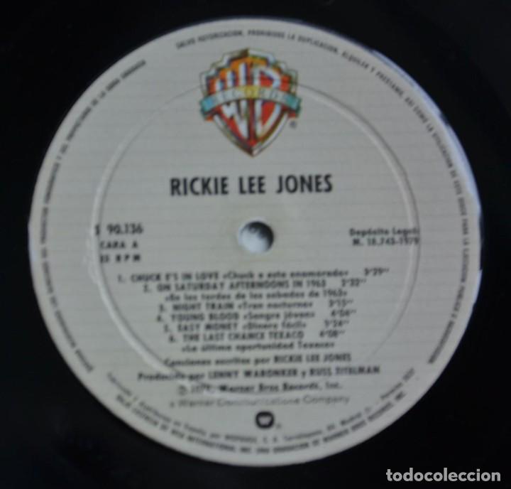 Discos de vinilo: Rickie Lee Jones LP 1979 - Foto 4