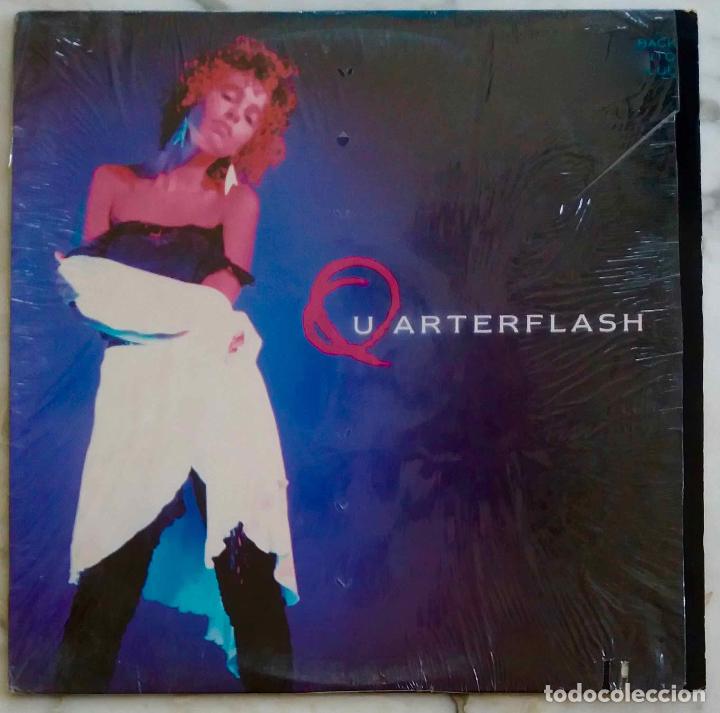 Discos de vinilo: QUARTERFLASH, BACK INTO BLUE. LP eeuu CON FUNDA INTERIOR CREDITOS - Foto 1