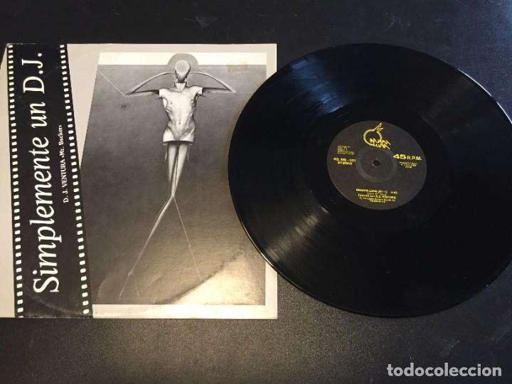 Discos de vinilo: D. J. Ventura &laquo;Mr. Backer&raquo; &lrm;&ndash; Simplemente Un D.J. - 12&rdquo; espa&ntilde;ol - Foto 1