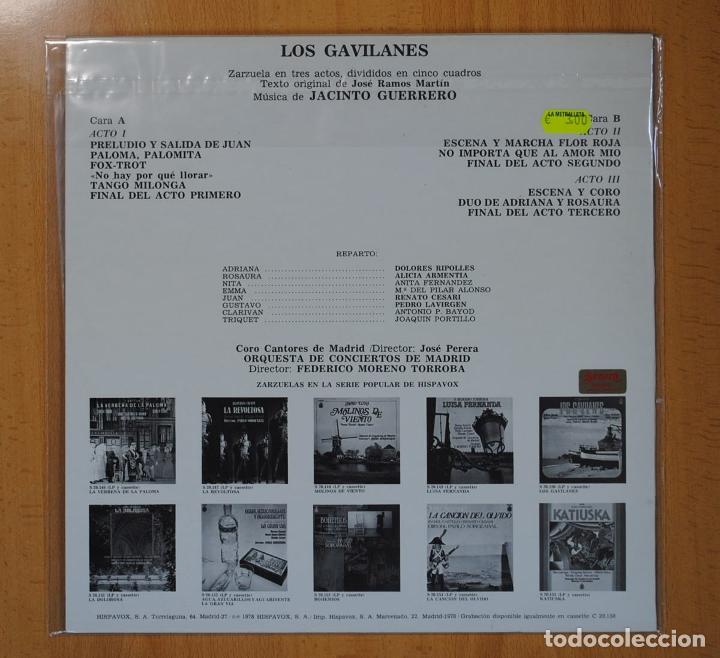 Discos de vinilo: MORENO TORROBA - LOS GAVILANES - LP - Foto 3