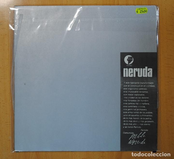 Discos de vinilo: NERUDA - POEMAS - LP - Foto 3