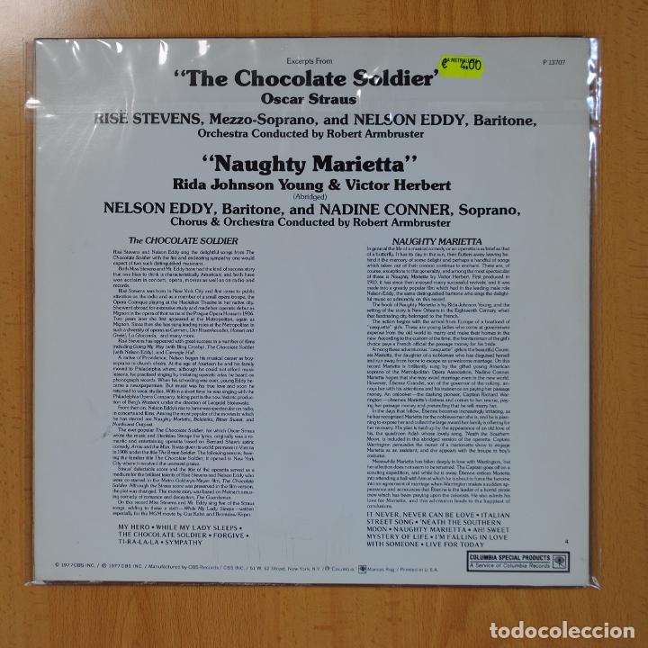 Discos de vinilo: ROBERT ARMBRUSTER - THE CHOCOLATE SOLDIER - BSO - LP - Foto 3