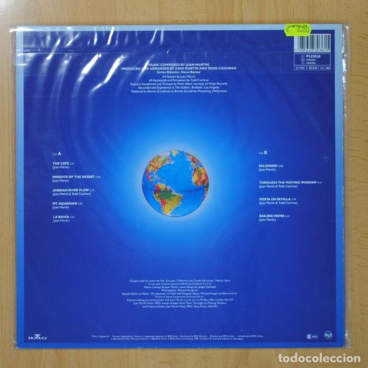 Discos de vinilo: JUAN MARTIN - THROUGH THE MOVIN WINDOW - Foto 3