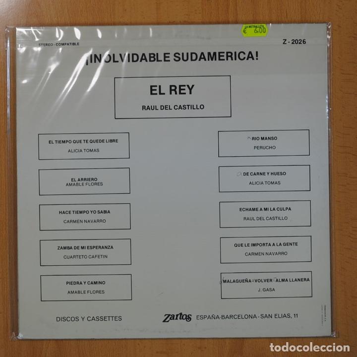 Discos de vinilo: RAUL DEL CASTILLO - EL REY - LP - Foto 3