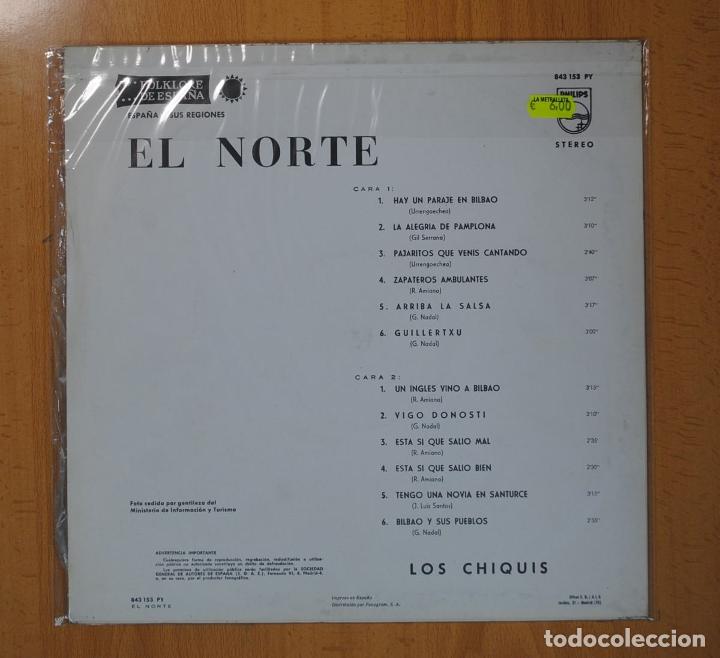 Discos de vinilo: LOS CHIQUIS - EL NORTE - LP - Foto 3