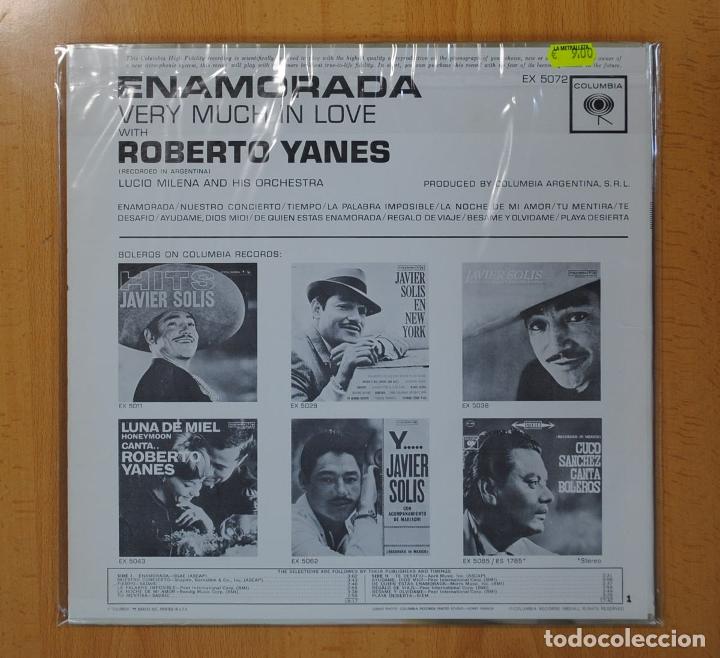 Discos de vinilo: ROBERTO YANES - ENAMORADA - LP - Foto 3
