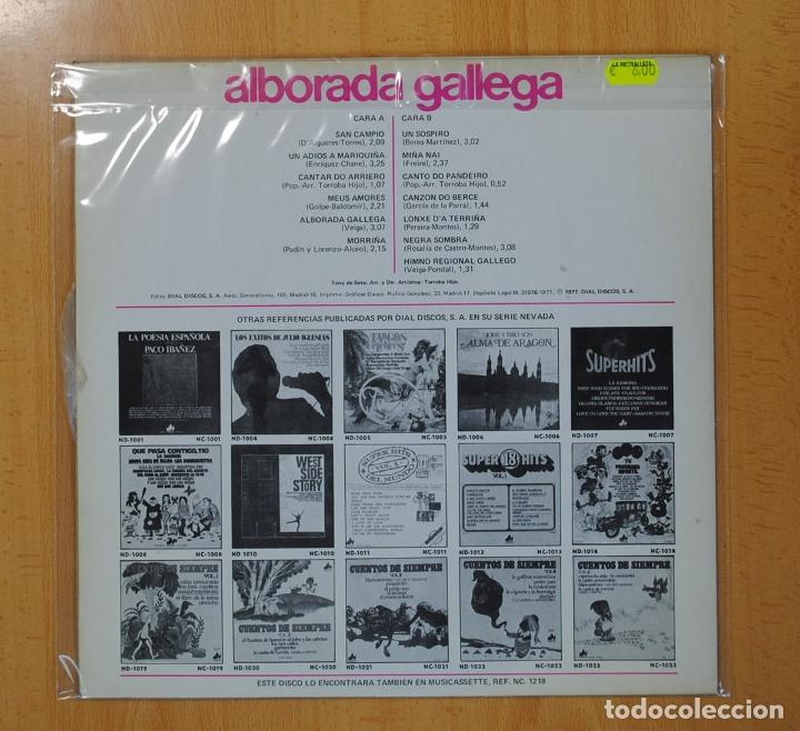 Discos de vinilo: TONY DE SOTO - ALBORADA GALLEGA - LP - Foto 3