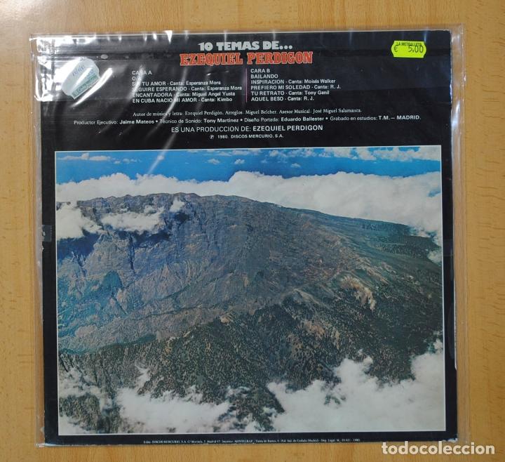 Discos de vinilo: EZEQUIEL PERDIGON - 10 TEMAS DE - LP - Foto 3