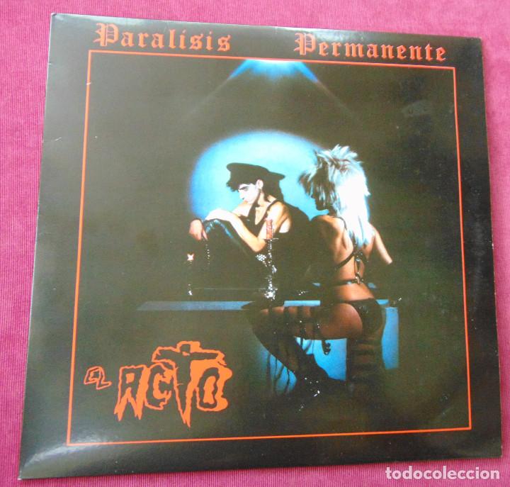 Discos de vinilo: PARALISIS PERMANENTE - EL ACTO - reedicion munster 2002 - Foto 3