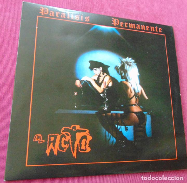 Discos de vinilo: PARALISIS PERMANENTE - EL ACTO - reedicion munster 2002 - Foto 4