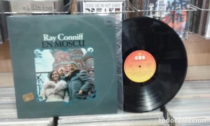 Discos de vinilo: LMV - Ray Conniff. En Moscu. CBS 1975, ref.S 80744 - LP - Foto 1