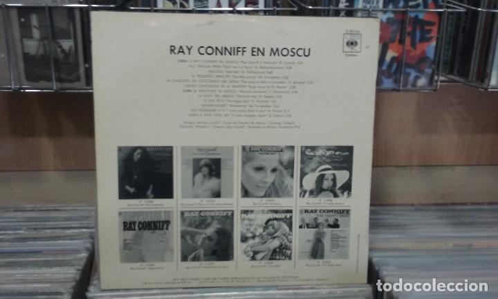 Discos de vinilo: LMV - Ray Conniff. En Moscu. CBS 1975, ref.S 80744 - LP - Foto 2