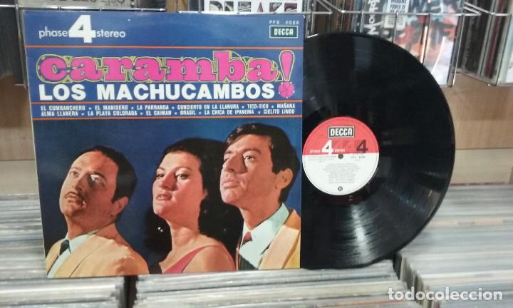 Discos de vinilo: Los Machucambos. Caramba. Decca 1966, ref. PFS 4089 - Foto 1