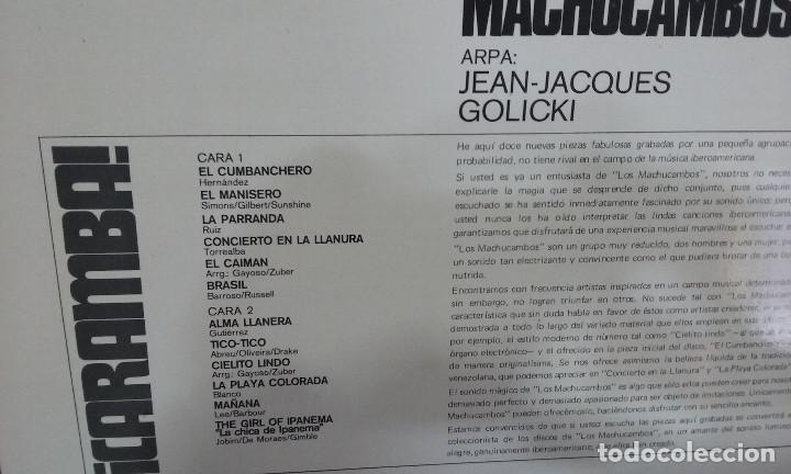 Discos de vinilo: Los Machucambos. Caramba. Decca 1966, ref. PFS 4089 - Foto 3