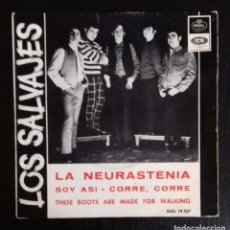 Discos de vinilo: LOS SALVAJES - LA NEURASTENIA EP ED ESPAÑOLA 1966