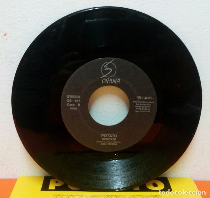 Discos de vinilo: Potato - El sult&aacute;n + Ded&iacute;cate - single vinilo - Oihuka 1990 - Foto 4