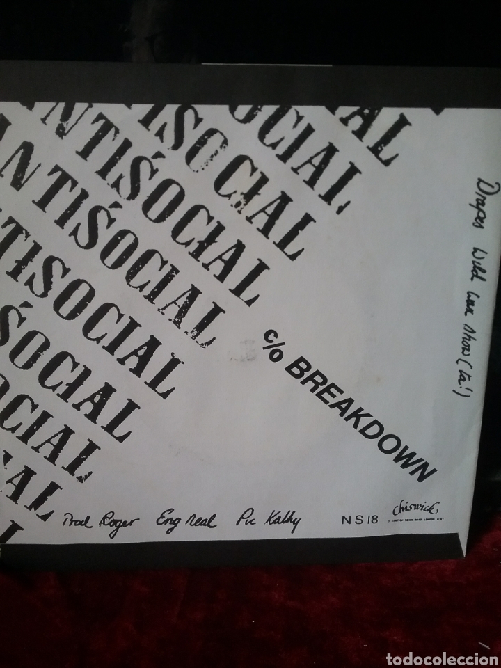 Discos de vinilo: Skrewdriver 7&rdquo; 1977 Original Chiswick Records - Foto 2