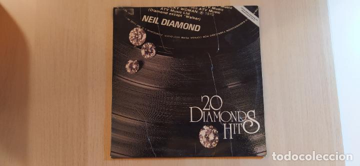 Discos de vinilo: NEIL DIAMOND - 20 DIAMONDS HITS - Foto 1
