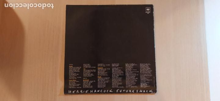 Discos de vinilo: HERBIE HANCOCK - FUTURE SHOCK - Foto 2