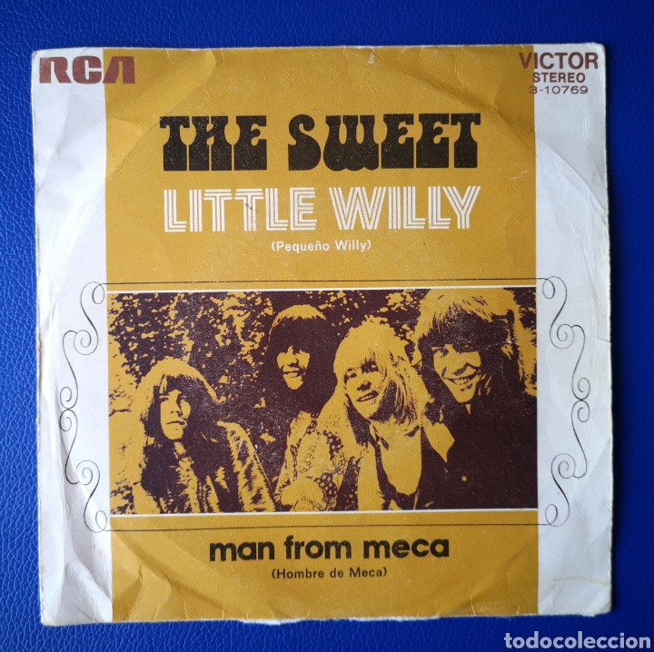 Discos de vinilo: THE SWEET - LITLE WILLY - SINGLE - Foto 1