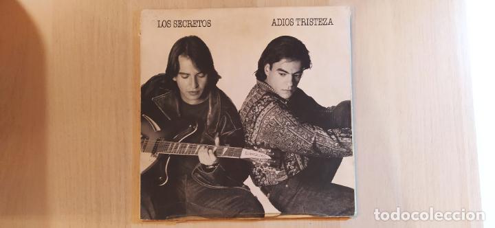Discos de vinilo: LOS SECRETOS - ADI&Oacute;S TRISTEZA - Foto 1