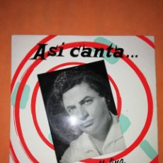 Discos de vinilo: ANTONIO MOLINA. ASI CANTA. ADIOS LUCERITO MIO . EMI ODEON 1958. Lote 245629010