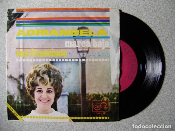 Disques de vinyle: ADRIANGELA.MAREA BAJA-SAN FRANCISCO....PEDIDO MINIMO 5&euro;