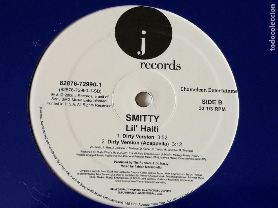 Discos de vinilo: Smitty - Lil Haiti - 2006 - Foto 2