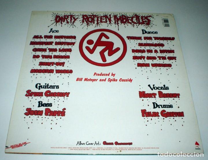 Discos de vinilo: LP D.R.I. - 4 OF A KIND - Foto 2