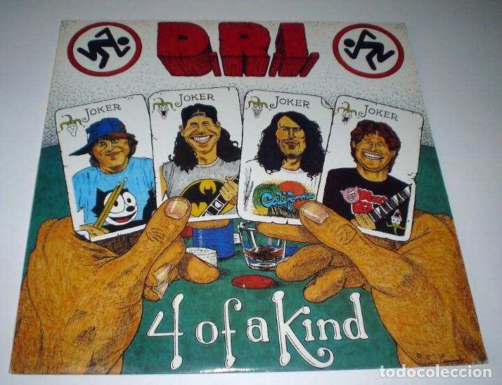 Discos de vinilo: LP D.R.I. - 4 OF A KIND - Foto 1