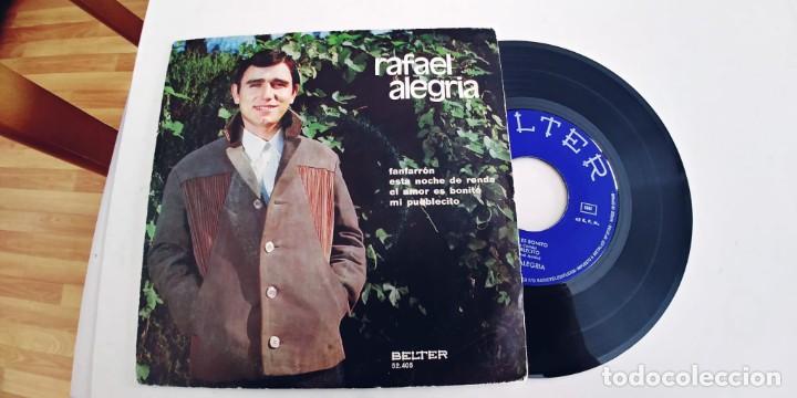 Discos de vinilo: RAFAEL ALEGRIA-EP FANFARRON +3 - Foto 1
