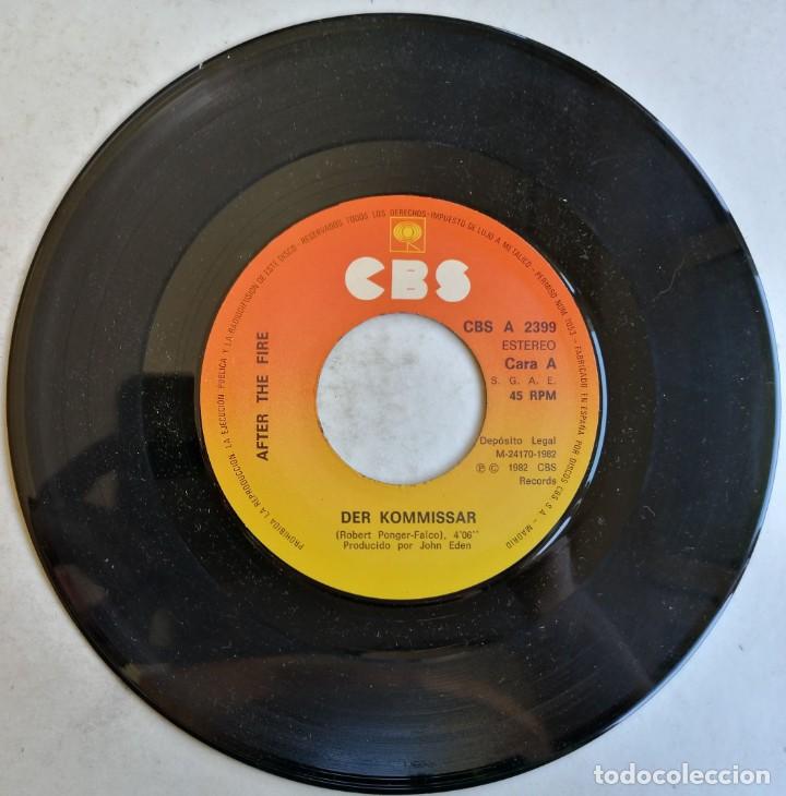 Discos de vinilo: After The Fire. Der Kommissar, CBS CBS A 2399 - Foto 5