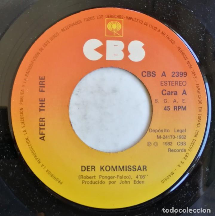 Discos de vinilo: After The Fire. Der Kommissar, CBS CBS A 2399 - Foto 6