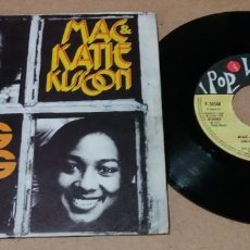 Discos de vinilo: MAC & KATIE KISSOON / SING ALONG / SINGLE 7 PULGADAS. Lote 246048400