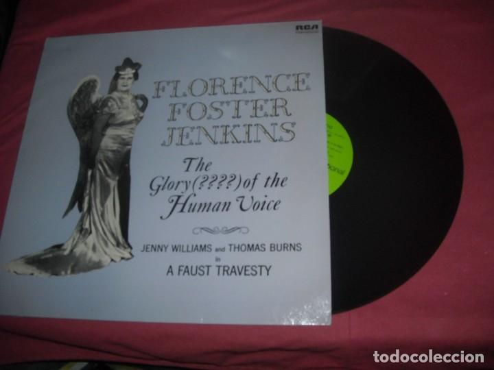 Vinyl-Schallplatten: FLORENCE FOSTER JENKINS - THE GLORY (????) OF THE HUMAN VOICE LP RCA VER FOTOS