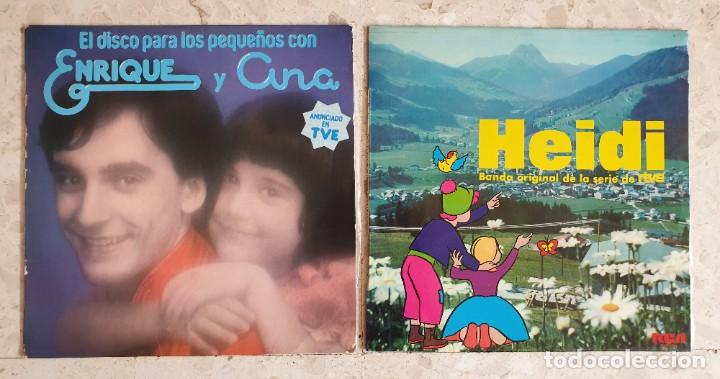 Discos de vinilo: Enrique y Ana. Heidi. - Foto 1