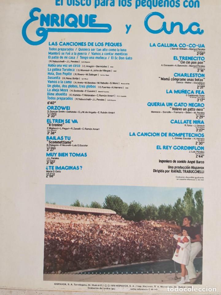 Discos de vinilo: Enrique y Ana. Heidi. - Foto 3