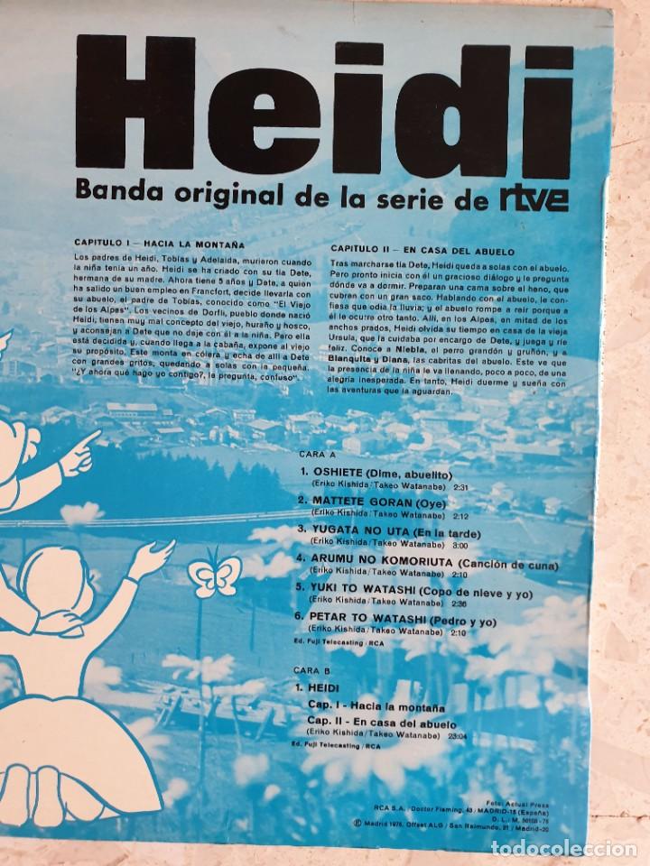 Discos de vinilo: Enrique y Ana. Heidi. - Foto 5