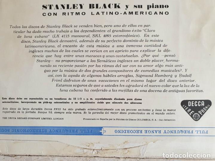 Discos de vinilo: Stanley Black. - Foto 4