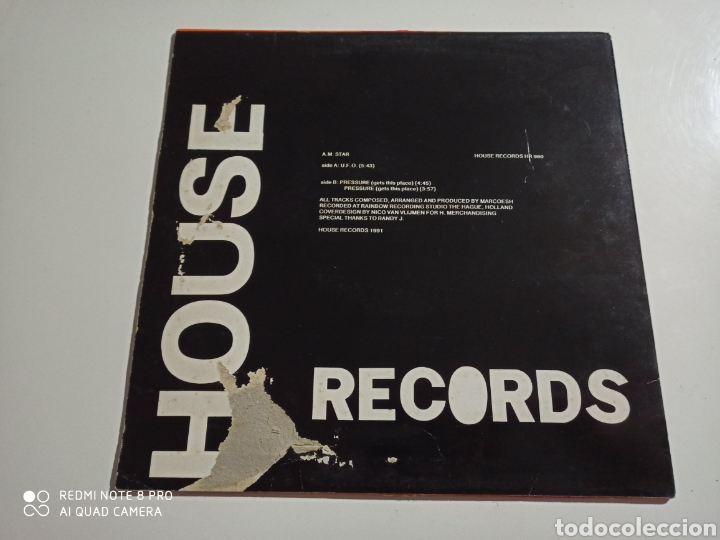 Discos de vinilo: A.M. Star &lrm;&ndash; U.F.O. - Foto 2