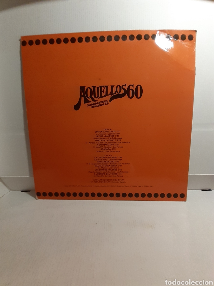 Discos de vinilo: DISCO LP VOL 4 AQUELLOS 60 - Foto 2