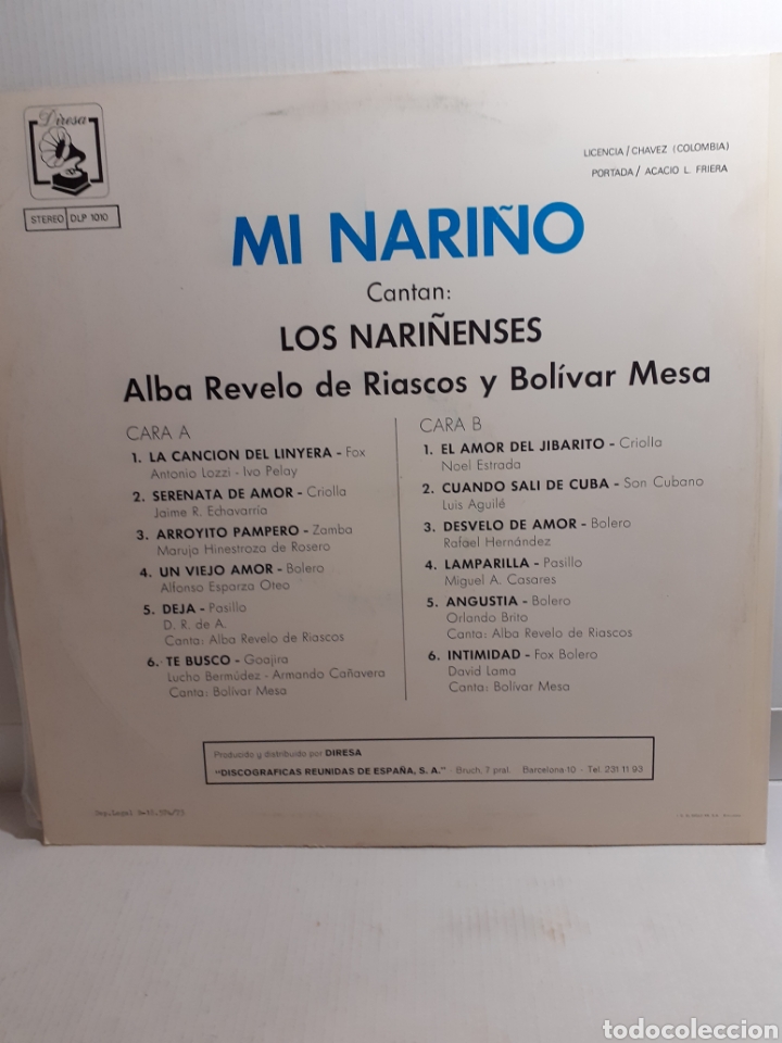 Discos de vinilo: DISCO LP MI NARI&Ntilde;O - Foto 2